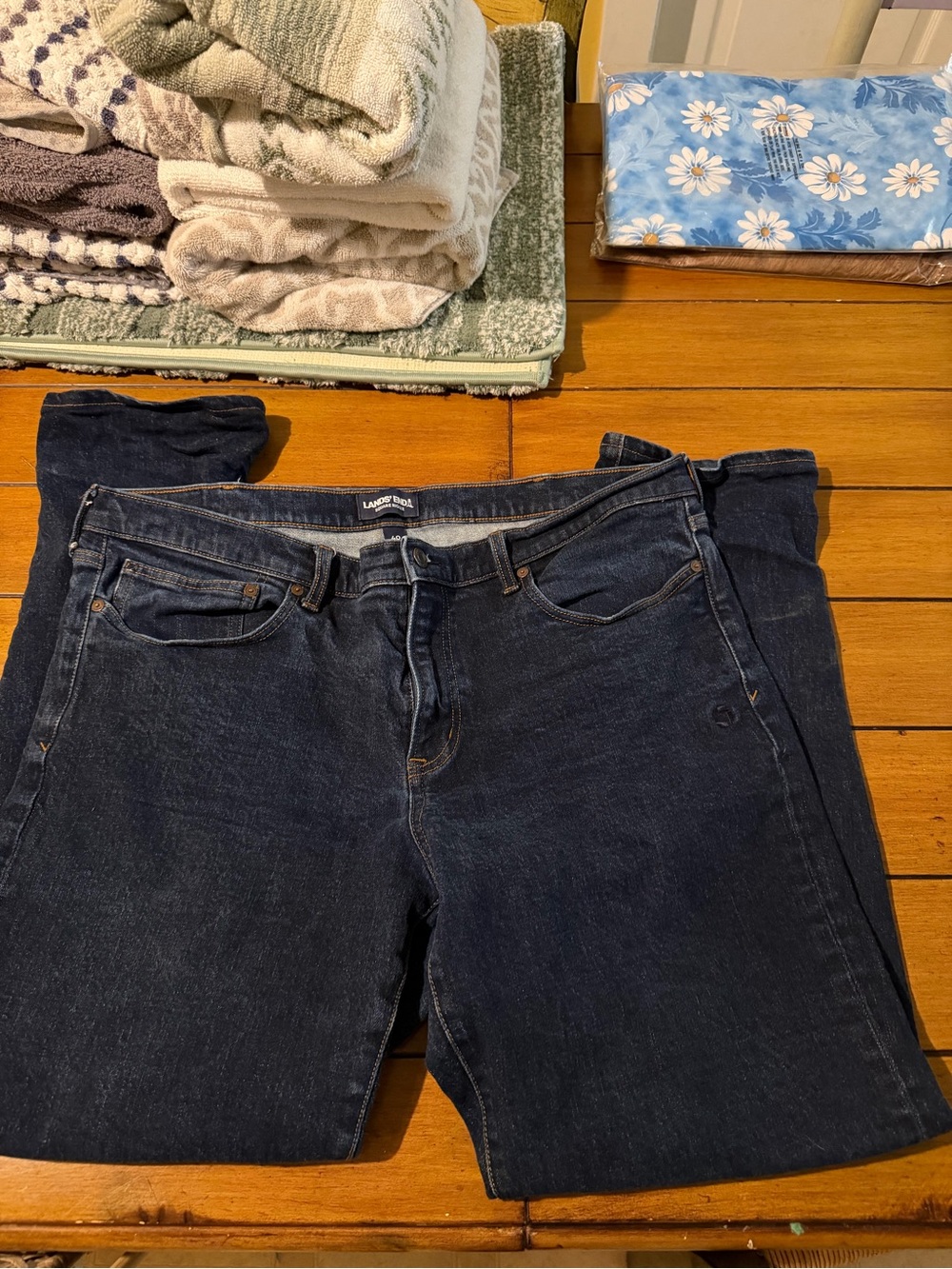 Lands' End Square Rigger Men’s Jeans